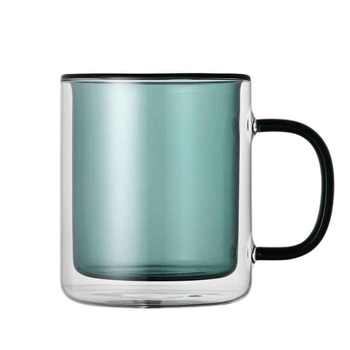 Double Walled Glass Coffee Mug - 250 ml