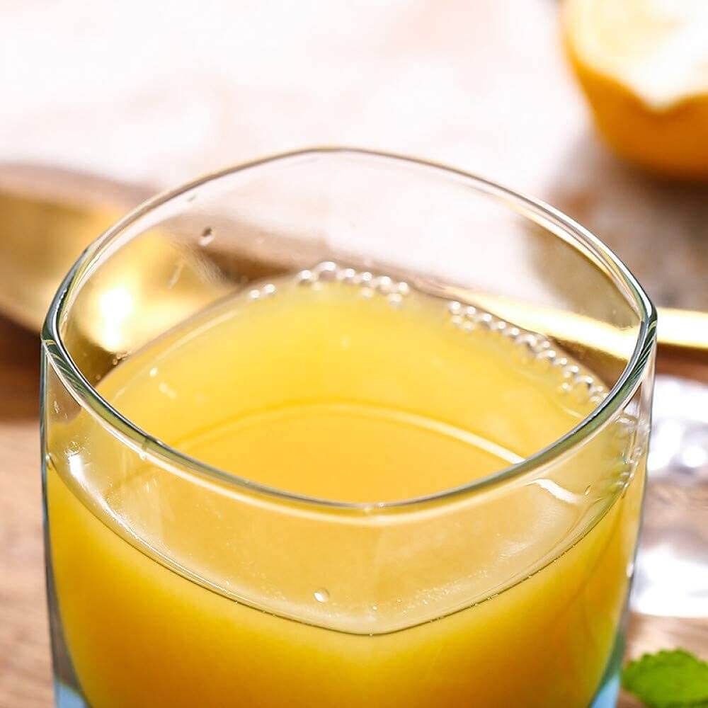 Crystal Square Shaped Glass for Juice - 250 ml