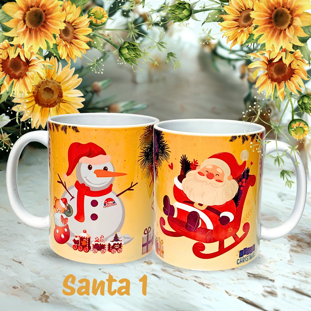 11 oz Ceramic Mugs for Coffee, Water, Milk, Personalized Mugs