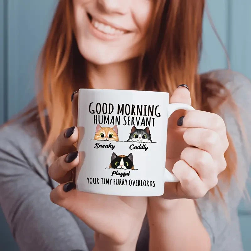 11 oz, 3A grade, Funny Mug, Cute Kitten Ceramic Mug, Ceramic Coffee Mug Gift